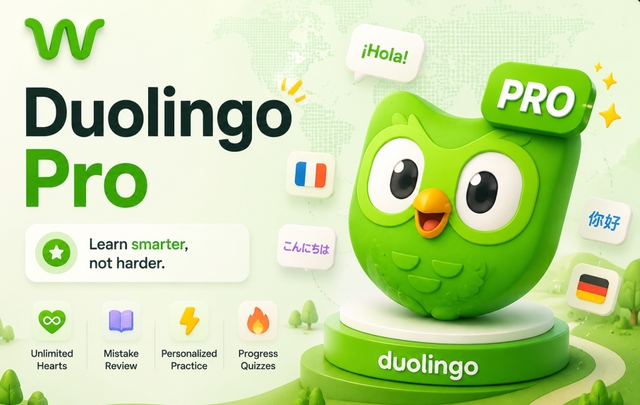 خرید اشتراک دولینگو پلاس (Duolingo Plus)